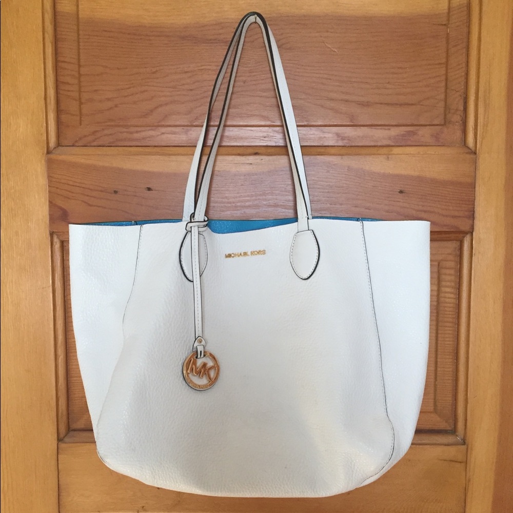 Michael Kors leather tote & wallet